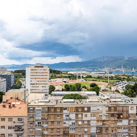 Comfortable With Great And Sea View Apartment Split