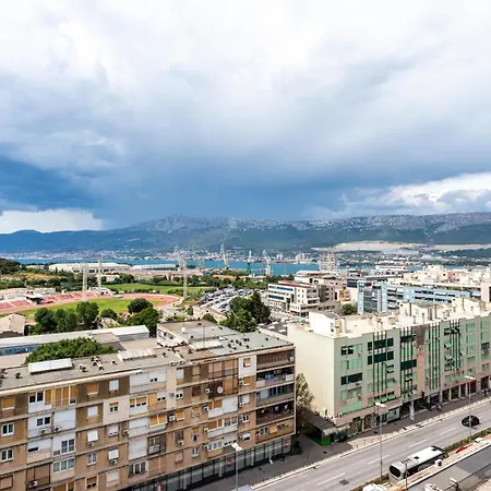 Comfortable With Great And Sea View Apartment Split